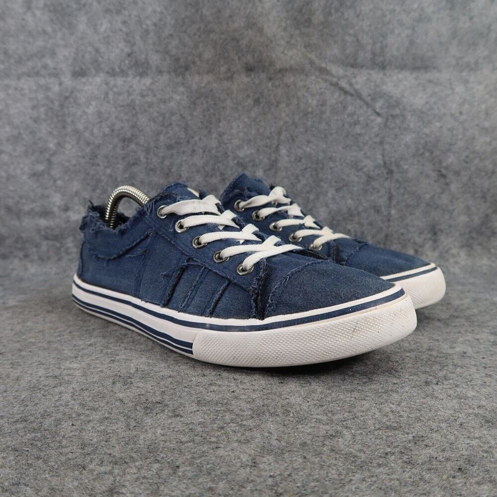 Outwoods Shoes Womens 9 Sneakers Casual Athletic Trainers Raw Edge Distressed